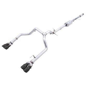 AWE 0FG Split Rear for 4th Gen Silverado/Sierra 1500 5.3L (w/ Bumper Cutouts)