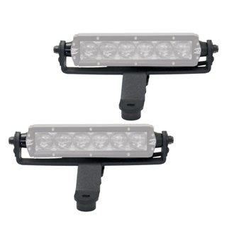 XE Windshield Cowl Light Mounts, Pair, for Jeep JL/JT, Fits 6" Sngle Row LED Bar