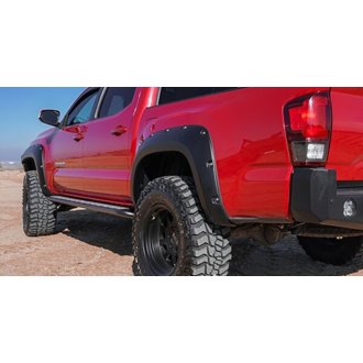 16-23 Toyota Tacoma Pocket Style Fender Flares - 4 Piece Set
