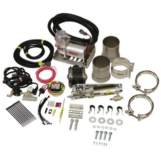 Exhaust Brake - Universal 4.0in c/w Air Compressor