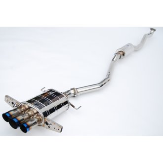 17+ Honda Civic SI Hatchback Q300 Triple Titanium Tip Cat-back Exhaust