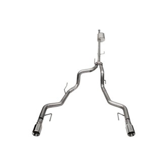 Corsa 2022-2024 2023 Ford F-150 SuperCrew/5.5ft Bed 5.0L V8 Sport Cat-Back Dual Rear Exit-Polished