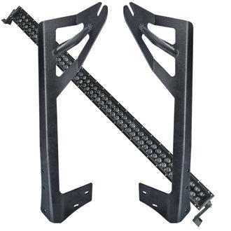 Off-Road Led Light Bar Roof Brackets W/ Light Combo