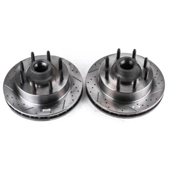 Evolution Performance Drilled And Slotted Rotor Pair