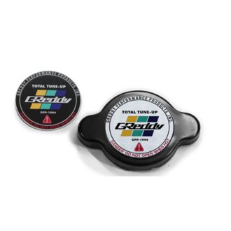 Type-S No Relief Radiator Cap Most Nissan / Subaru / Mazda / Mitsubishi / Some Toyota - Black