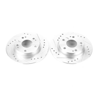 Evolution Performance Drilled And Slotted Rotor Pair