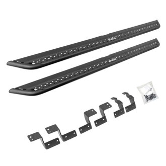Dominator Xtreme Dss Side Steps With Rocker Panel Mounting Bracket Kit