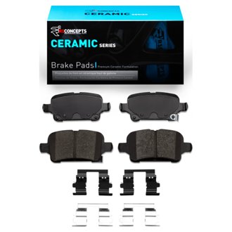 R1 Ceramic Pads and Hardware Kit