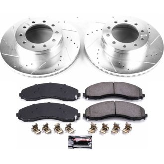 Z36 Truck and SUV Carbon-Fiber Ceramic Brake Pad and Drilled & Slotted Rotor Kit