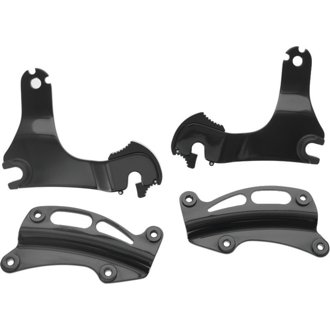 Quick Release Mount For Multi-Purpose Backrest 14-Up Touring Models Black