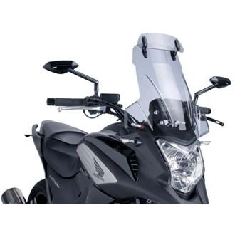Multi-Adjustable Visor Fixed With Screws Smoke