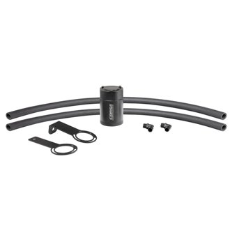 Corsa 5/8in Universal 3 oz Aluminum Oil Catch Can with Mounting Brackets