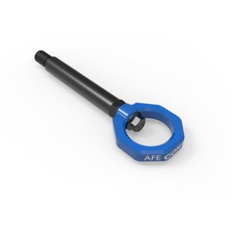 Afe Control Front/Rear Tow Hook Blue