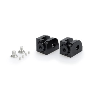 Adaptor Adjustable Rider Footpeg Black
