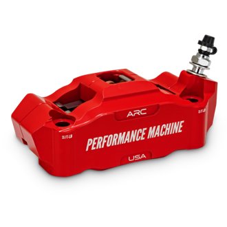 125 x 4 Race Series Radial Mount Caliper with ARC - Right - Red