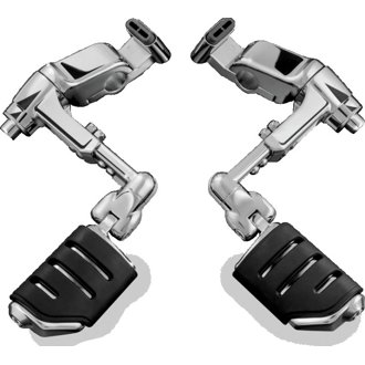 Ergo Iii Adjustable Mount With Trident Dually Iso Pegs Chrome