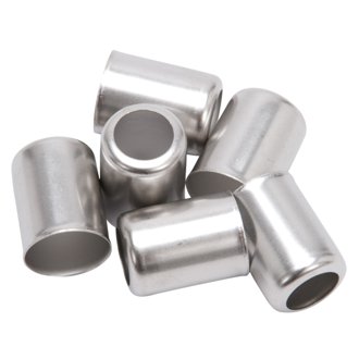 Performance -6 AN Stainless Steel Crimp Collars (O.D. 0.600) (6 Per Pack