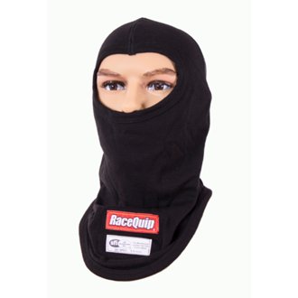 Black SFI 3.3 Fr Single Layer Hood JR
