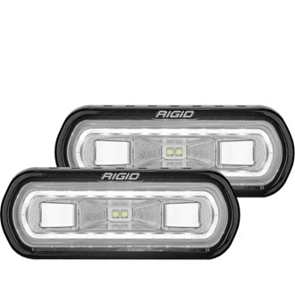 SR-L Series Off-Road Spreader Pod, 3 Wire, Surface Mount, White Halo, Pair