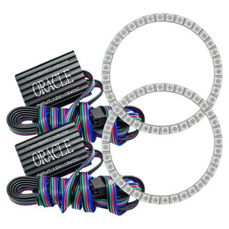 Led Fog Halo Kit, Colorshift