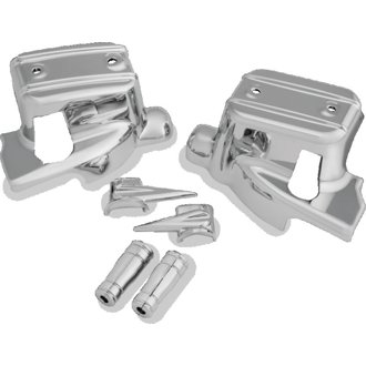 Brake & Clutch Control Covers Chrome