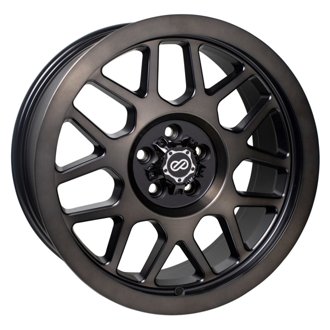 Matrix 17x8 5x100 30mm Offset 71.6mm Bore Brushed Black Wheel