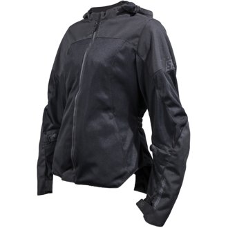Trial By Fire Mesh Jacket Black - Small