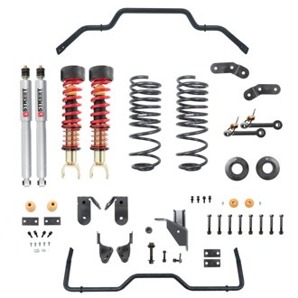Performance Handling Kit W/ Height Adjustable Coilovers & Sway Bar Set