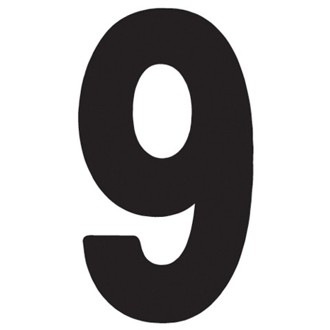 FX 2015 NUMBERS PRO 4" BLACK 9