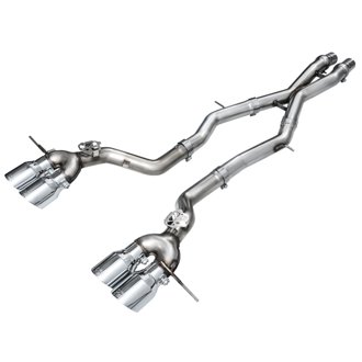 AWE Track Edition Exhaust for BMW G87 M2 - Chrome Silver Tips