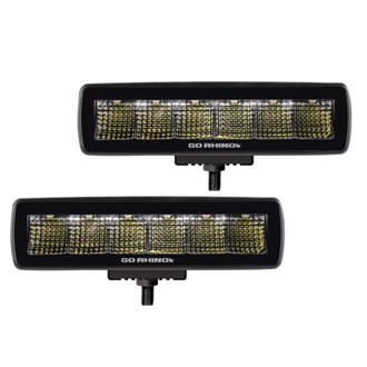 Blackout Series - SIXLINE 6-LED Flood Lights, Pair