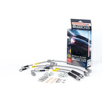 15-17 Ford Mustang GT Stainless Steel Brake Line Kit