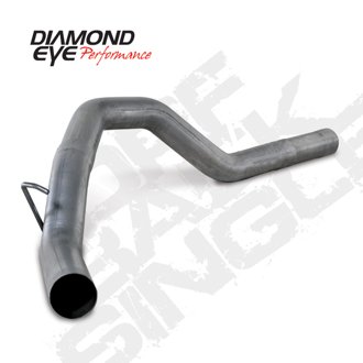 Diamond Eye KIT 4in DPF-BACK Single SS: DODGE 6.7L 2500 2014 SHORT BOX CREW CAB & MEGA CAB