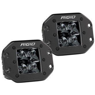 D-Series Pro Midnight Edition, Spot Optic, Flush Mount, Single