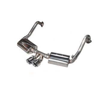 AWE Performance Exhaust System for Porsche 981 - w/ Chrome Tips