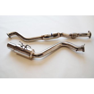 08+ WRX / 08-10 STi Hatch N1 Stainless Steel Tip Cat-back Exhaust