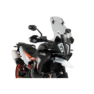 Touring Windshield With Visor Clear