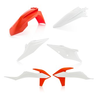 19-22 SX125-250/ SX-F250-450/ XC-F250-450/ XC250/300/ XC250tpi/300tpi Plastic Kit - White