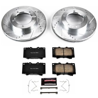 Z23 Daily Driver Carbon-Fiber Ceramic Brake Pad and Drilled & Slotted Rotor Kit