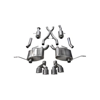 Corsa 2014-2021 Jeep Grand Cherokee Summit Edition Polished 2.5in Dual Rear Exit Cat-Back Exhaust