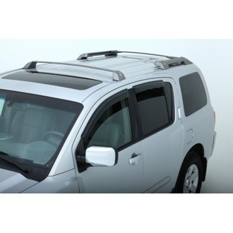 AVS 04-15 Nissan Armada Ventvisor Outside Mount Window Deflectors 4pc - Smoke