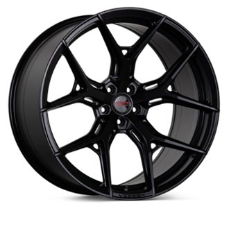 HF5 20X10 - 5X120 - ET23 - DEEP - 67.00 - SB - Satin Black Wheel