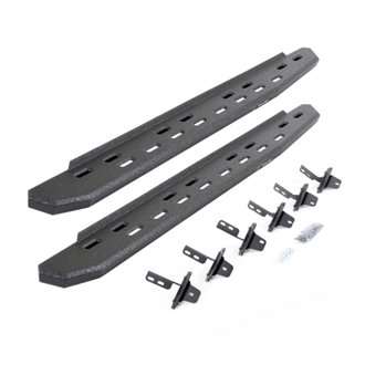 RB30 Slim Line Running Boards with Mounting Bracket Kit