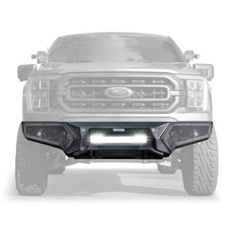 Element Front Bumper With Power Actuated Hide-Away Light Bar Mount