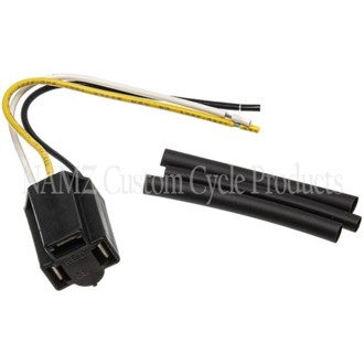 Replacement Headlamp H4 Pigtail (Models w/H4 Headlight Harness) Incl. Connector/Shrink/Termnls
