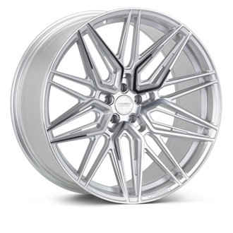 HF-7 20x10.5 / 5X120 / ET38 / Deep Face / 72.56 - Silver Polished Wheel