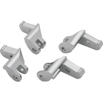 Floorboard Relocator Brackets 17 and Up Touring Chrome