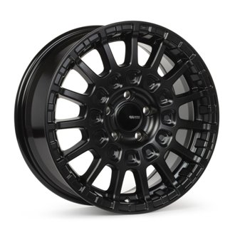 Overlander 17x7.5 5x100 35mm Offset 72.6 Bore Black Wheel