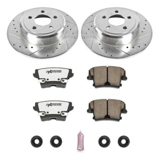 Z26 Street Performance Ceramic Brake Pad and Drilled & Slotted Rotor Kit