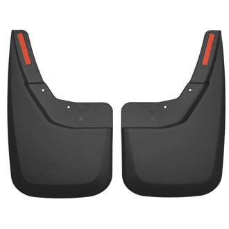 14 Chevrolet Silverado 1500 Black Custom Mud Guards